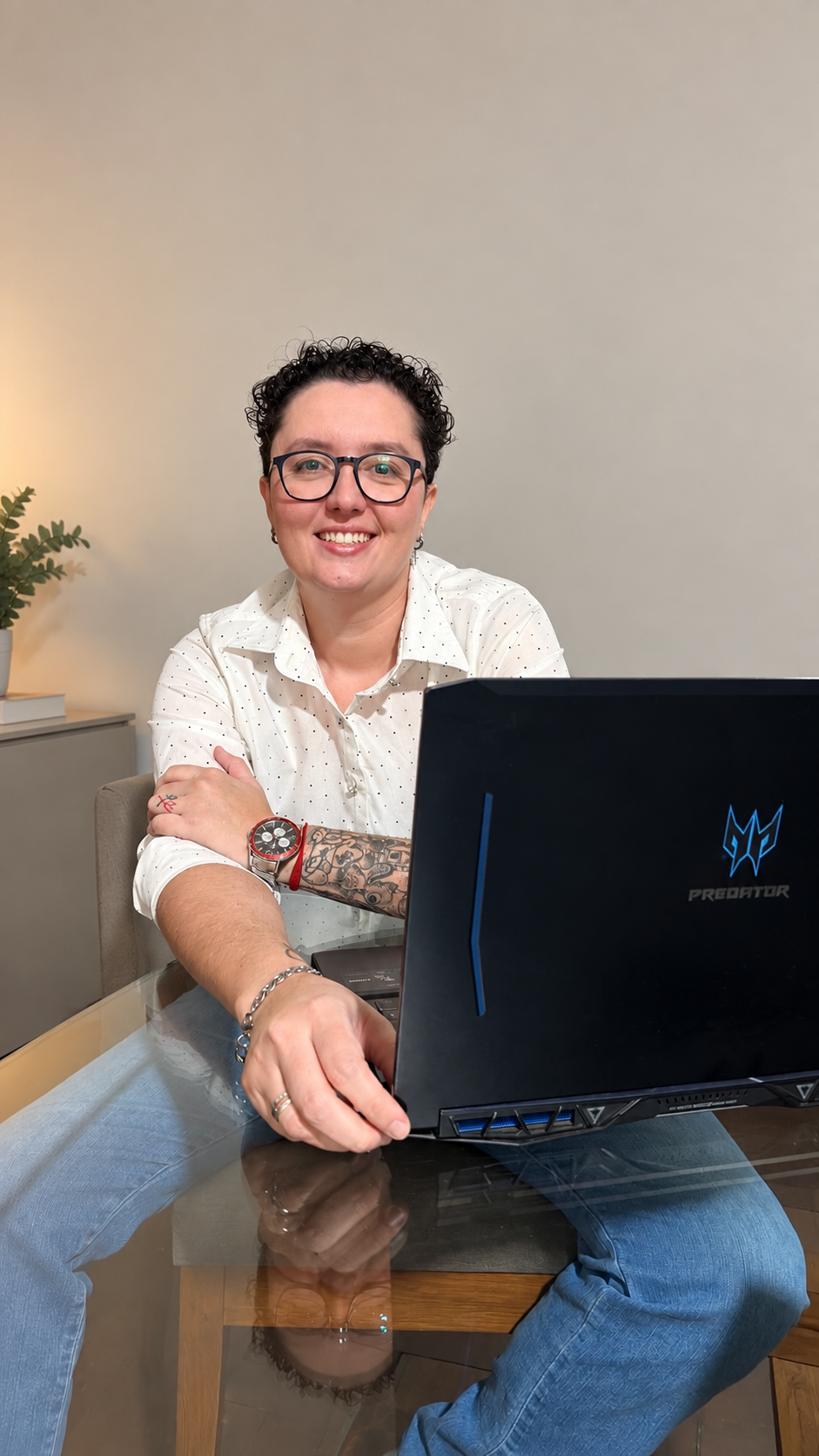 Pri Cecconi, fundadora da 3D Art Connect, especialista em impressão 3D em São José do Rio Preto